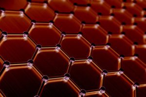 Graphene-atomic-structure-3d-illustration